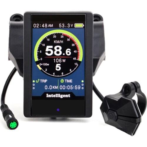 E-bike Indicator P850C 850C Full Color LCD Display For Bafang Mid Crank Motor 36V 48V 52V 60V Electric Bicycle Parts With USB CE