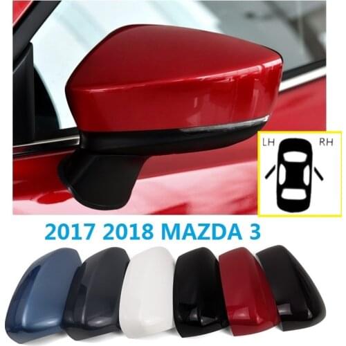 Rearview Mirror Shell Rear view Mirror Housing Cover For MAZDA 3 2017 2018 AP