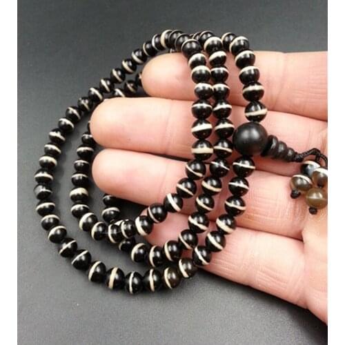 Natural wrap Agate Chalcedony Bracelet for men bracelets crystal bracelet jade beads bracelet jade Tibet Dzi Bracelet 8MM