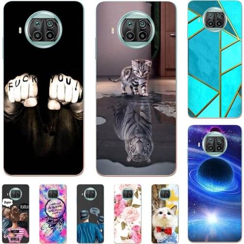 New Silicone Phone Case For Xiaomi Mi 10T Lite 5G 6.67" Mi 10i Case For Xiaomi Mi 10T Pro Apollo Pro Cartoon Soft Cover Coque