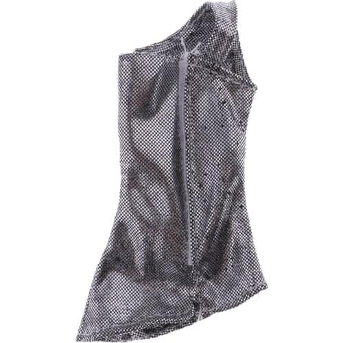 2xFashion Black Stripes Dress with Bowknot Party Clothes for Doll