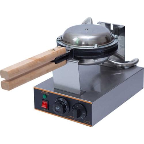 110V 220V Commercial Electric Egg Bubble Waffle Maker Machine Eggettes Puff Cake Iron Maker Machine Bubble Egg Cake Oven