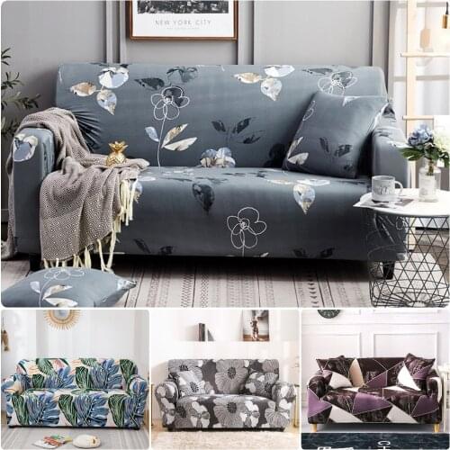 Modern All-inclusive Sofa Cover Elastic Couch Cover Flexible Furniture Covers Armchair Loveseat Slipcover Home Textiles
