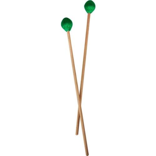Middle Marimba Stick Mallets Xylophone Glockensplel Mallet with Beech Handle Percussion Kit Musical Instrument Accessories