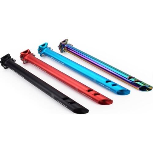 Mountain Bike Seatpost Rod Road Bike Saddle Seat Tube Bike 27.2mm Cushion Rod Aluminum Alloy Bicycle Modification Parts