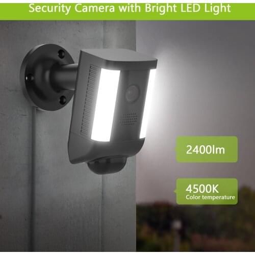 Outdoor Spotlight Security Camera, 2MP HD WiFi IP Cameras with Spot Light,Night Vision IP55 Waterproof, PIR Motion Detection