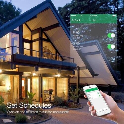 MINI Wifi Smart Switch Timer Switches Smart Remote Voice control Automation Compatible with Tuya Work With Alexa Google Home