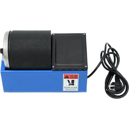 Rotary Tumbler Machine Single Barrel Beads Glass Polishing Buffing Tools