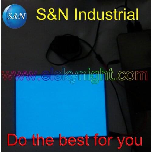 A5 size Blue el sheet el panel el back light with 5V USB controller Steady on for advertising or decoration free shipping