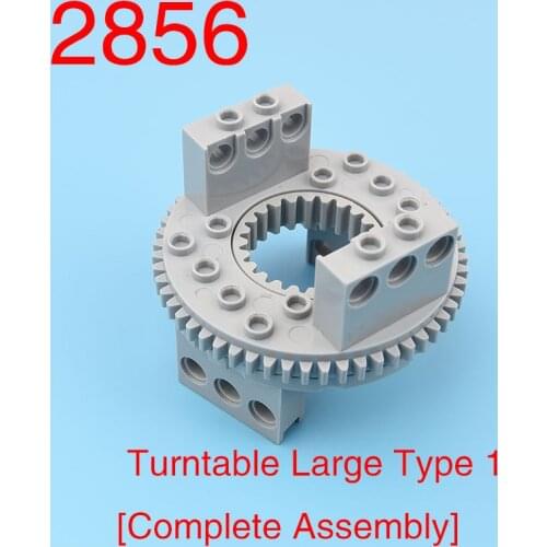 1pcs2856 2855 High-tech building block turntable large type 1 [complete assembly] MOC accessories construction parts toys