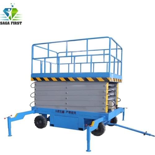 6m Hydraulic self-propelled scissor lift for painting