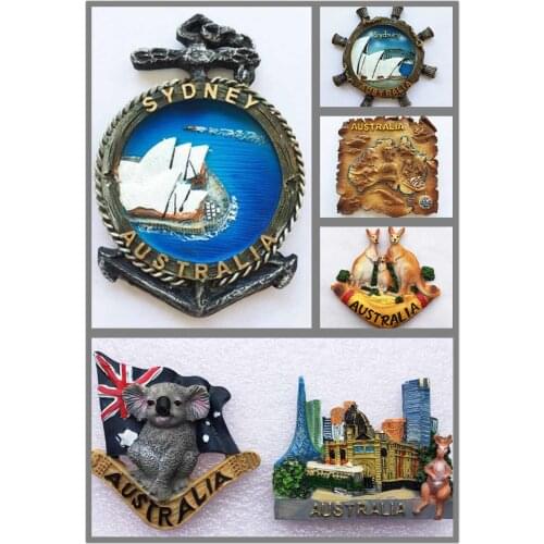 Australia 3D Fridge Magnets Tourism Souvenir Refrigerator Magnets Sticker Collection Handicraft Gift Decoration Articles