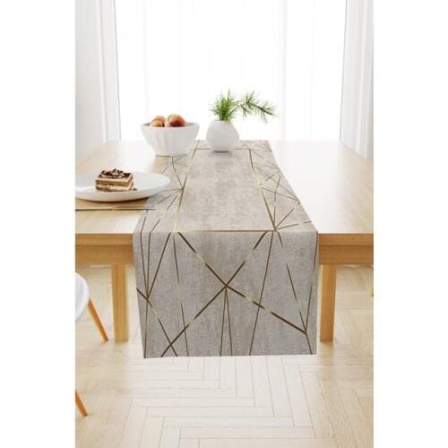 Special Design Home Decor stain-resistant Modern Kitchen Digital Printed Runner