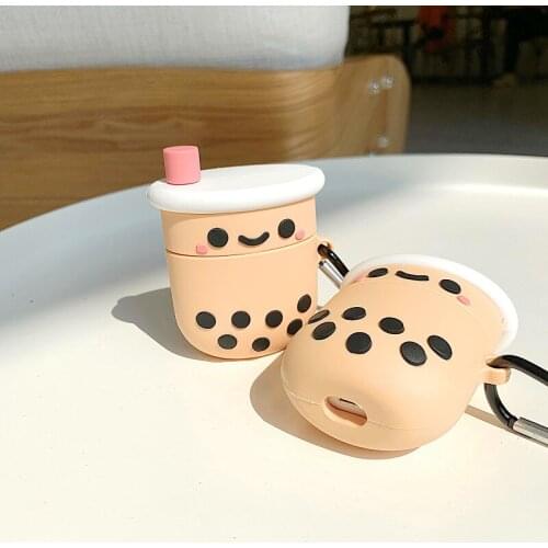 New Silicone Wireless Earphone Case For Airpods Pro Earbuds Cases Anti-drop Protective for Airpods 3 Sleeve Pouch with Carabiner