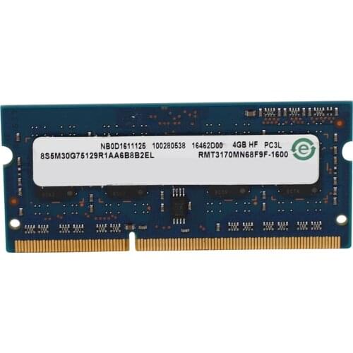 DDR3L 4GB 1600Mhz Laptop Memory Ram 1.35V SO-DIMM 204Pins DDR3 Notebook RAM