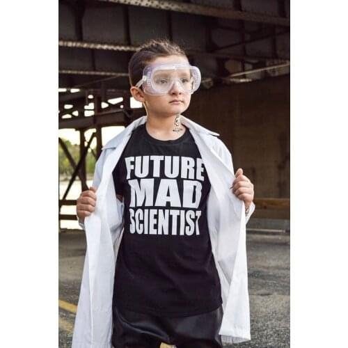 Future Mad Scientist Kids Tee Funny Science Shirt Chemistry Shirt Pro Science Tee Science Halloween Costume Tattoo Baby Gift