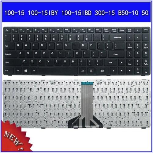 Laptop Keyboard for Lenovo TIANYI 100-15 100-15IBY 100-15IBD 300-15 B50-10 50 Notebook Replace US Keyboard