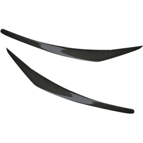 Carbon Fiber Headlight Eyelids Eyebrows for 2012-2015 Honda Civic Sedan