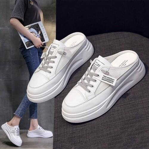 Slippers Laces Slippers Canvas Shoe Ballet Flats garden model Beach bathroom Lace pumps Vulcanized Girl Womens Sandals 2021