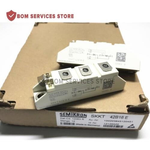 SKKT42B16E SKKT42B14E SKKT42B12E SKKT42B08E SKKT42/12E SKKT42/14E SKKT42/16E 100% NEW ORIGINAL THYRISTOR IGBT MODULE