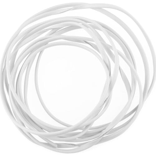 Universal 5M/16FT White Car Door Edge Trim Molding Seal Strip Scratch Guard Protector Accessories