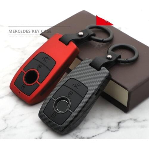 Car Key Case Cover Shell For Mercedes Benz E C Class E43 E300 E400 W213 A205 A238 C205 C257 W204 W212 GLC CLA GLA Accessories