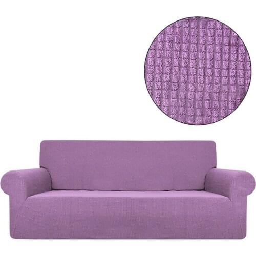 L Shape Sofa Sofa Cover Solid Color Covers for Living Room Armchairs Stretch Covers Sofas Elastic Decor Furniture Couch Cover