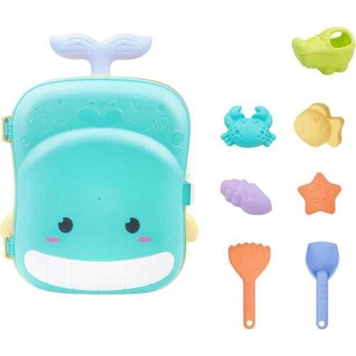 Beach Sandbox Toys For Kids Baby Beach Game Toys Children Sandbox Set Kit Summer Toys For Beach Play Sand Water Game Trolley