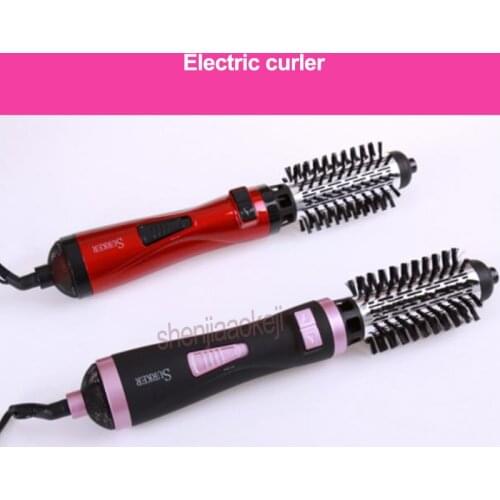 Electric rotating curling iron Bobo pear head multifunction two-in-one constant temperature negative ion curling machine curle