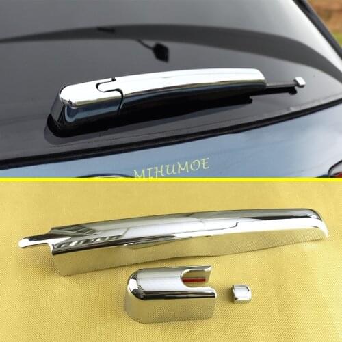 Chrome Rear Windshield Wiper Cover Trims For Ford Escape Kuga 2020 2021