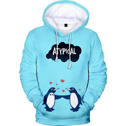 Atypical TV Show 3D Prints Hoodies Women Men Fashion Long Sleeve Hooded Sweatshirt Unisex Casual Streetwear Clothes