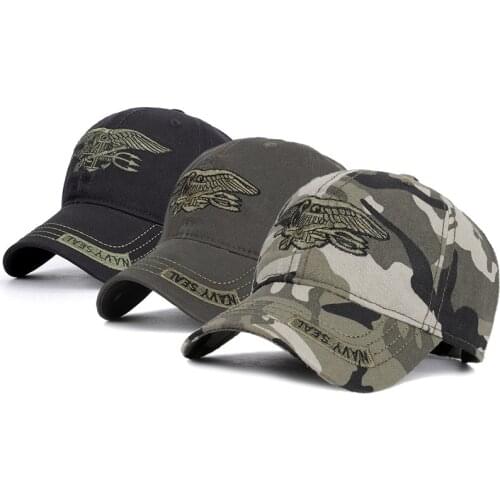 New Fashion Adjustable Unisex Army Camouflage Camo Cap Casquette Hat Baseball Cap Men Women Casual Desert Hat 2021 The New