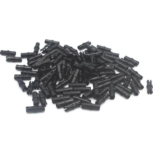 MOC Building Blocks Self-Locking Bricks Technical Parts 100pcs CONNECTOR PEG W. FRICTION compatible with lego for Kids Boys Toy