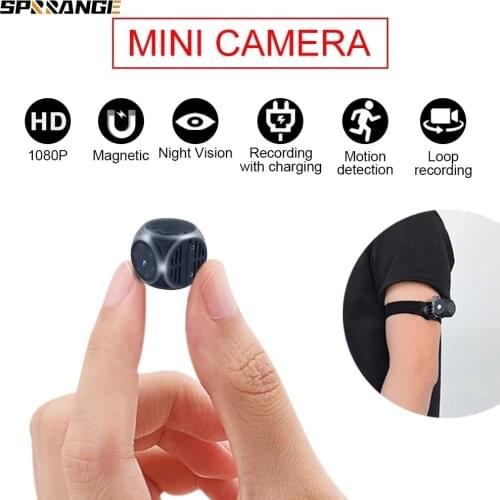 MD21 Mini Camera HD 1080P Sensor Night Vision Camcorder Bodycam DVR action Micro Camera Body Motion Detection Loop Recording
