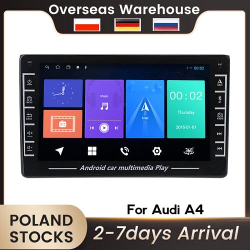 MEKEDE IPS Android CAR DVD GPS for Audi A4 B6 B7 S4 B7 B6 RS4 B7 SEAT Exeo Car Radio Multimedia Player Stereo Head Unit PC Dvr