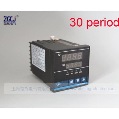 72x72mm programmable multi-function temperature controller , multi periods temperature controller ,K type thermocouple