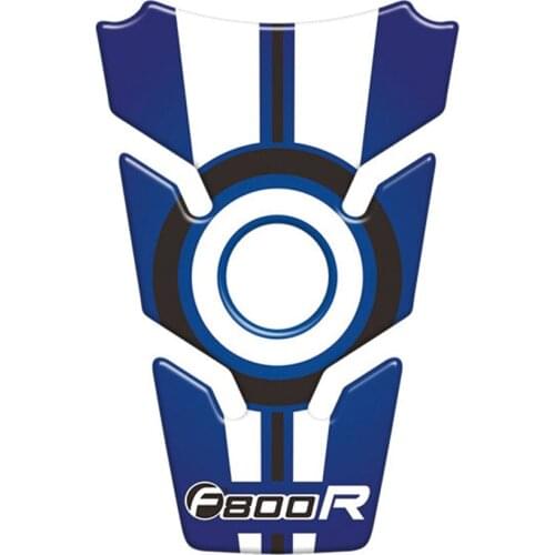 Motorcycle 3D Fish Bone Protector Sticker For BMW F800R F 800R 2018 2019 2020 2021 Gas Cap Pad Filler Oil Tank Reflective Decals