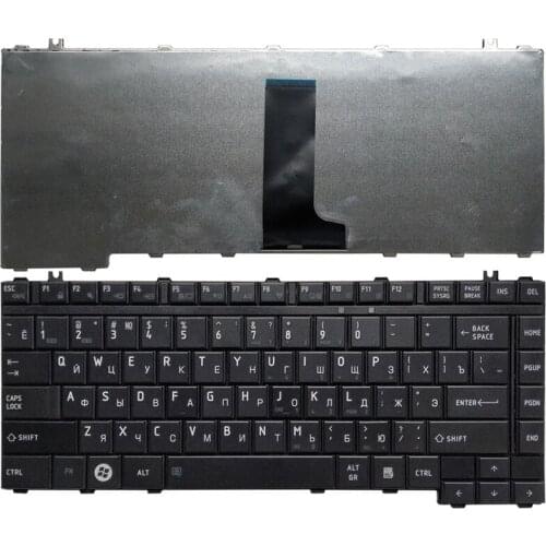 NEW Russian Keyboard for Toshiba NSK-TAJ0R 9J.N9082.Q0R 9J.N9082.J0R AEBL5700150-RU NSK-H4A02 NSK-TAQ0R PK1304G0280 RU Black