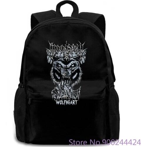 Moonspell 'Wolfheart' (Black) - NEW & OFFICIAL! women men backpack laptop travel school adult student