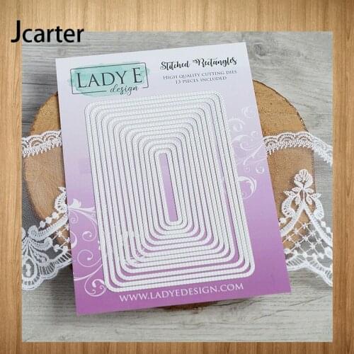 New Arrival Metal Cutting Dies Multiple Rectangle Craft Handmade Knife Mould Blade Punch Stencils Dies Cut Scrapbooking Model