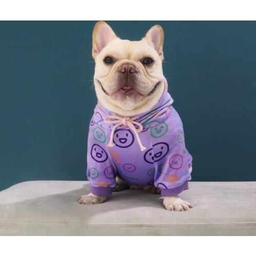 Dog Clothes Winter Warm Fashion Hoodie Pet Clothes Shirt For Small Medium Dogs Hoodies Pets Chihuahua Pug Dog Coat Clothing