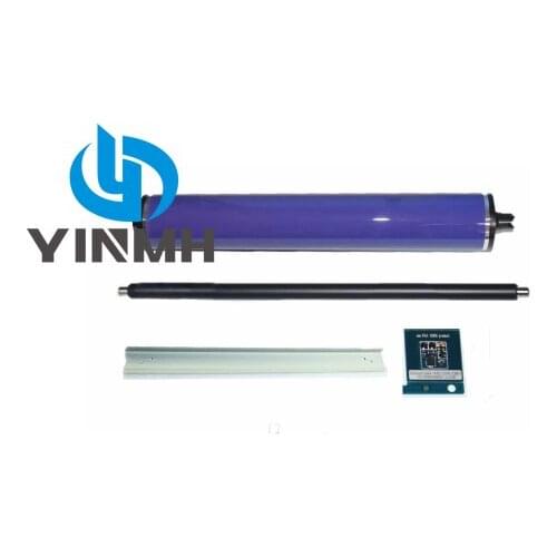 1Set PCR Primary Charge Roller+013R00663 013R00664 drum chip+ Cleaning Blade+OPC Drum for Xerox dc 240 250 242 252 260 550 560