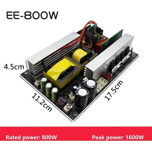 Pure sine wave lithium battery inverter circuit board 300W/500W/800W/12V 24V 48V 60V to 220V 110V car home conversion