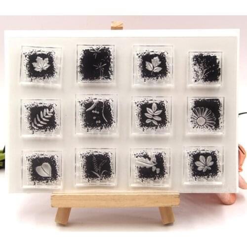 ZFPARTY Background Transparent Clear Silicone Stamp/Seal for DIY scrapbooking/photo album Decorative clear stamp sheets