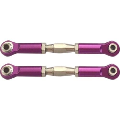 RC HSP 106017(06016) Purple Alum Steering Linkage For 1/10 Off-Road Buggy Truck