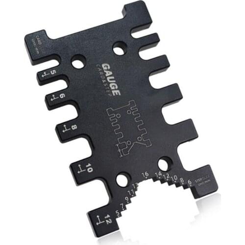 Ganwei Woodworking Tenon Caliper Measuring Ruler High Precision Metric Imperial Gauge For Wood Work Router Saw Table Machine