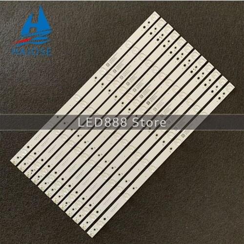 LED Backlight Strips for TPT500J1-HVN04 HVN08.A HVN07.U LE8 EVTLBM500P0601-DN-2 LB50057 500TT43 V3, 500TT43 V4