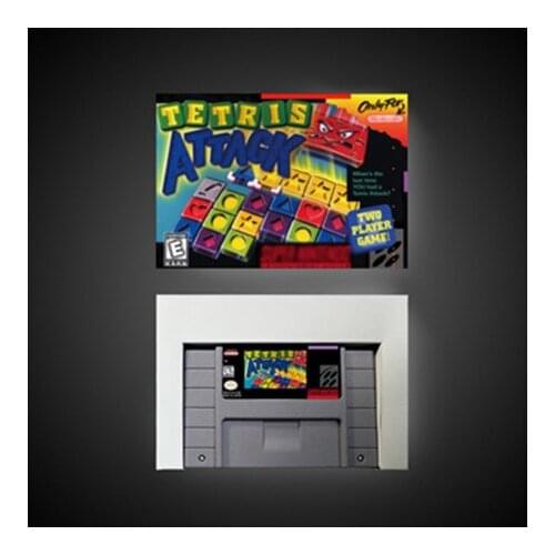 Tetris Attack - Action Game Card US Version with Retail Box