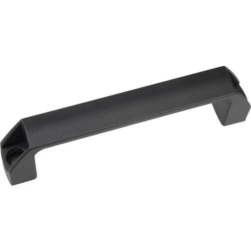 Uxcell 1-10pcs Black Plastic Pull Handles 90mm 120mm 150mm 180mm Hole Centers Luggage Mechanical Equipment