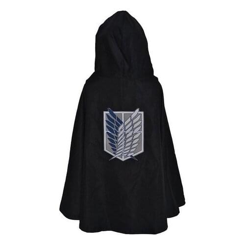 Adult Liberty Wing soldiers of the attacking Giant cape cloak Survey Regiment wear capes women men black green with hat